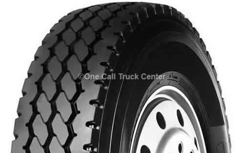 A tire, close view