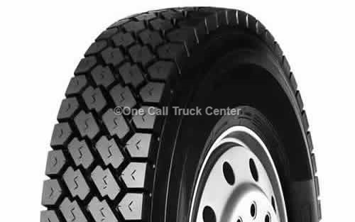 A tire, close view